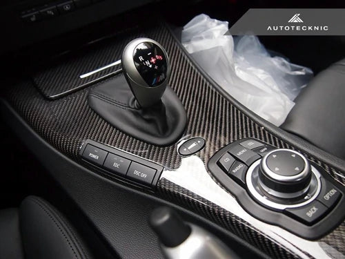 AutoTecknic Carbon Fiber Center Console BMW E90 M3 | E92 M3-Interior-Silicon Valley Bimmer
