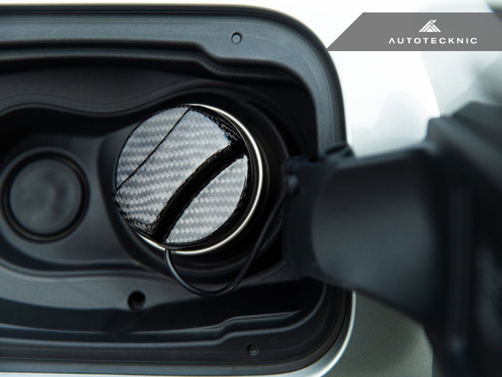 AutoTecknic Dry Carbon Competition Fuel Cap Cover-Exterior-Silicon Valley Bimmer