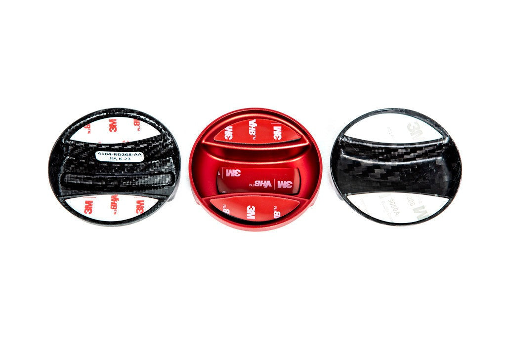 AutoTecknic Dry Carbon Competition Fuel Cap Cover-Exterior-Silicon Valley Bimmer