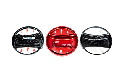 AutoTecknic Dry Carbon Competition Fuel Cap Cover-Exterior-Silicon Valley Bimmer