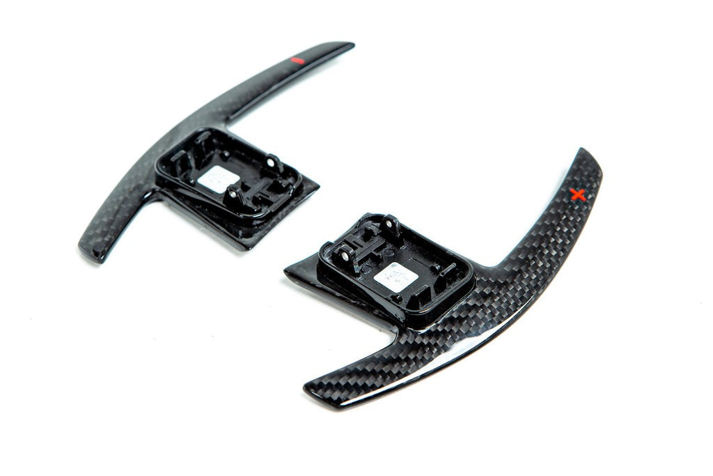 AutoTecknic Dry Carbon Shift Paddle Set-Interior-Silicon Valley Bimmer