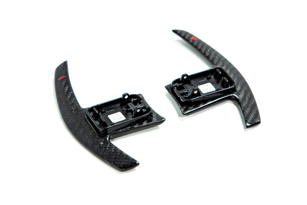 AutoTecknic Dry Carbon Shift Paddle Set-Interior-Silicon Valley Bimmer