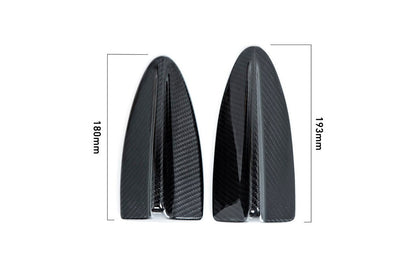 AutoTecknic E82 1M / E9X M3 Dry Carbon Roof Antenna Cover-Exterior-Silicon Valley Bimmer