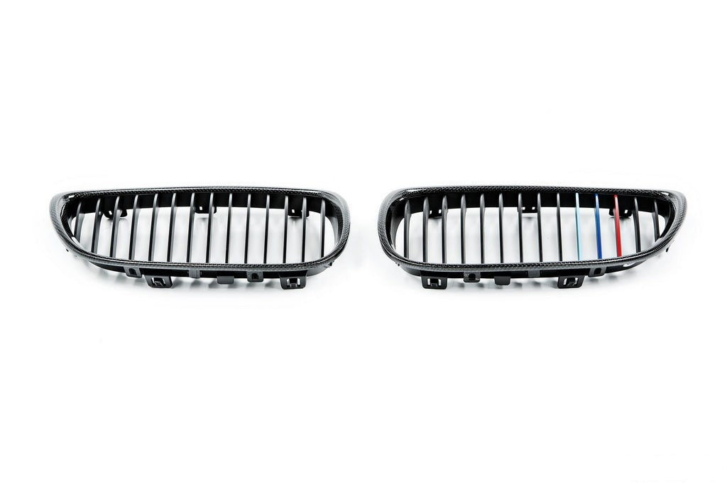 AutoTecknic E9X M3 Carbon Fiber Front Grille Set-Exterior-Silicon Valley Bimmer