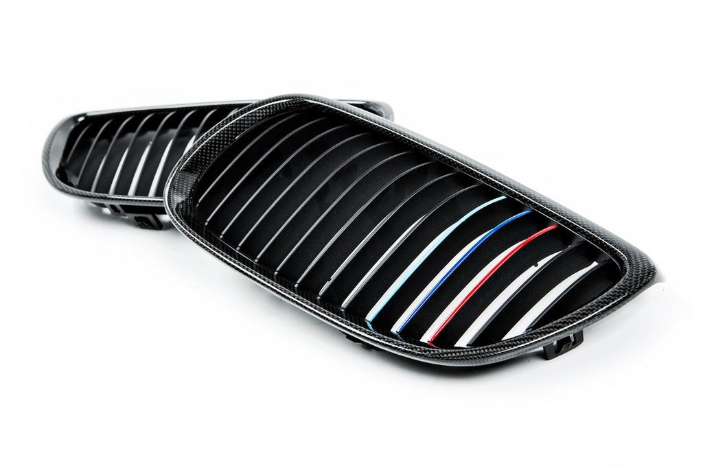 AutoTecknic E9X M3 Carbon Fiber Front Grille Set-Exterior-Silicon Valley Bimmer