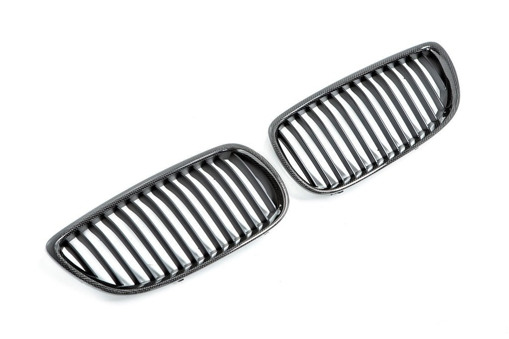 AutoTecknic E9X M3 Carbon Fiber Front Grille Set-Exterior-Silicon Valley Bimmer