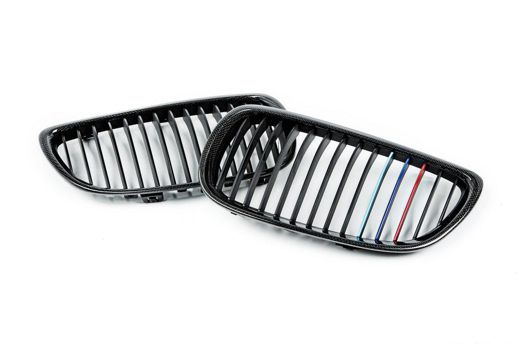 AutoTecknic E9X M3 Carbon Fiber Front Grille Set-Exterior-Silicon Valley Bimmer
