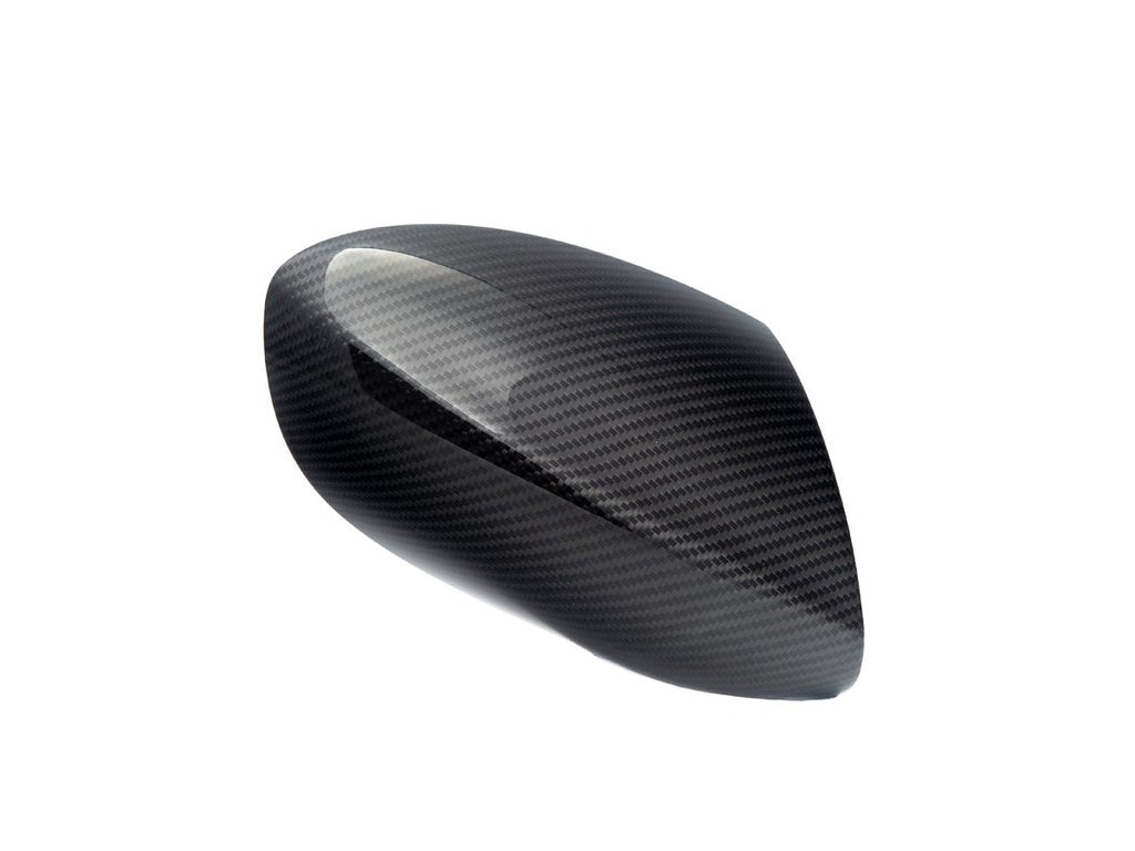 AutoTecknic E9X M3 / E82 1M Dry Carbon Mirror Covers - Version 2-Exterior-Silicon Valley Bimmer