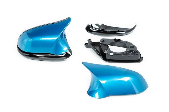 AutoTecknic F-Chassis M Inspired Complete Mirror Housing Kit-Exterior-Silicon Valley Bimmer
