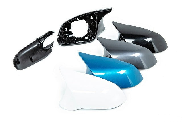 AutoTecknic F-Chassis M Inspired Complete Mirror Housing Kit-Exterior-Silicon Valley Bimmer