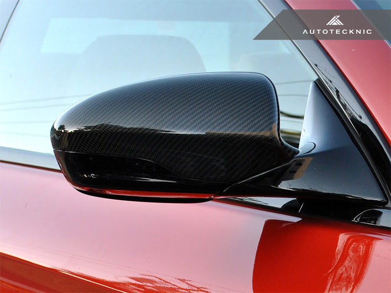 AutoTecknic F06 / F12 / F13 M6 Version II Dry Carbon Mirror Cover Set-Exterior-Silicon Valley Bimmer
