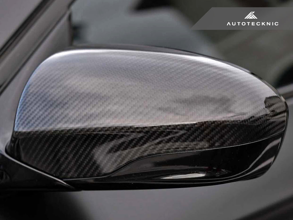 AutoTecknic F06 / F12 / F13 M6 Version II Dry Carbon Mirror Cover Set-Exterior-Silicon Valley Bimmer