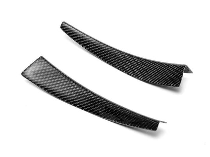 AutoTecknic F8X M3 / M4 - Carbon Fiber Front Bumper Canards-Exterior-Silicon Valley Bimmer