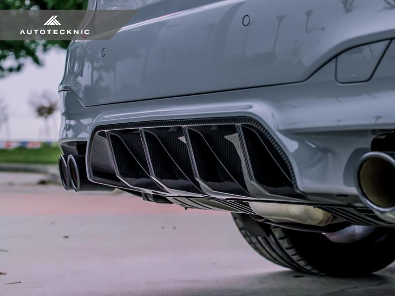 AutoTecknic F90 M5 Dry Carbon Competition Rear Diffuser-Exterior-Silicon Valley Bimmer