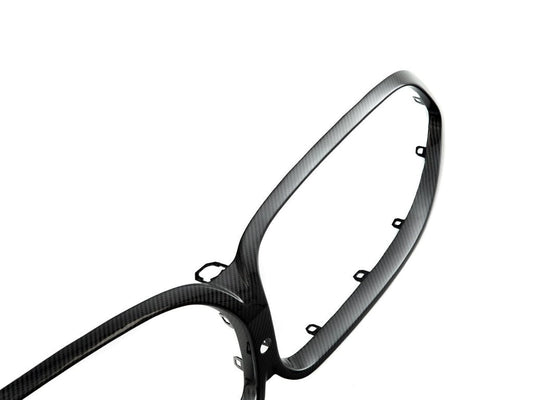 AutoTecknic F91 / F92 / F93 M8 Dry Carbon Front Grille Surrounds-Exterior-Silicon Valley Bimmer