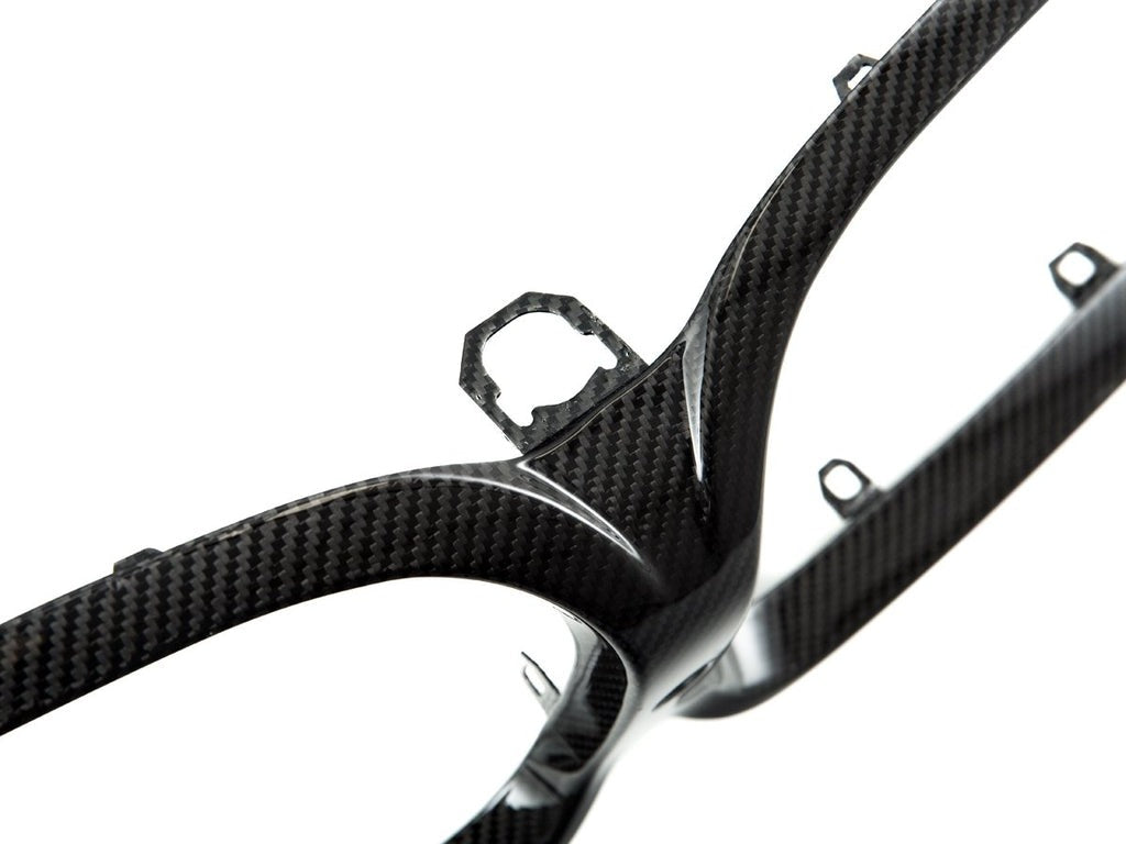 AutoTecknic F91 / F92 / F93 M8 Dry Carbon Front Grille Surrounds-Exterior-Silicon Valley Bimmer