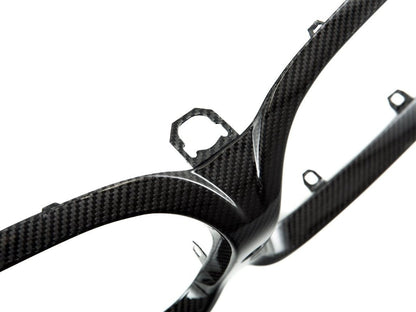 AutoTecknic F91 / F92 / F93 M8 Dry Carbon Front Grille Surrounds-Exterior-Silicon Valley Bimmer