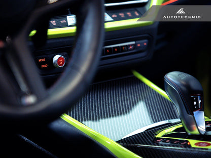 AutoTecknic G-Chassis Red Audio Volume Button-Interior-Silicon Valley Bimmer