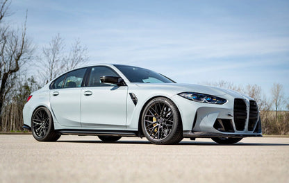 AutoTecknic G80 M3 Carbon Rear Wheel Arch Extension Set-Exterior-Silicon Valley Bimmer