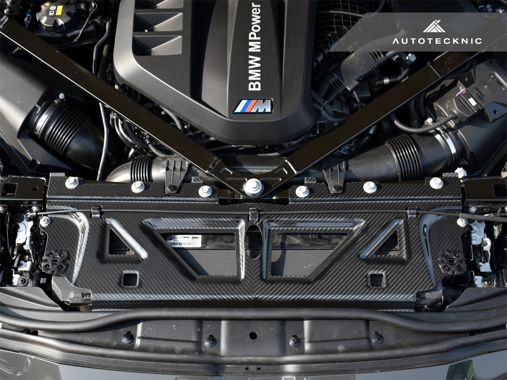 AutoTecknic G8X M2 / M3 / M4 Dry Carbon Fiber Cooling Shroud-Performance-Silicon Valley Bimmer