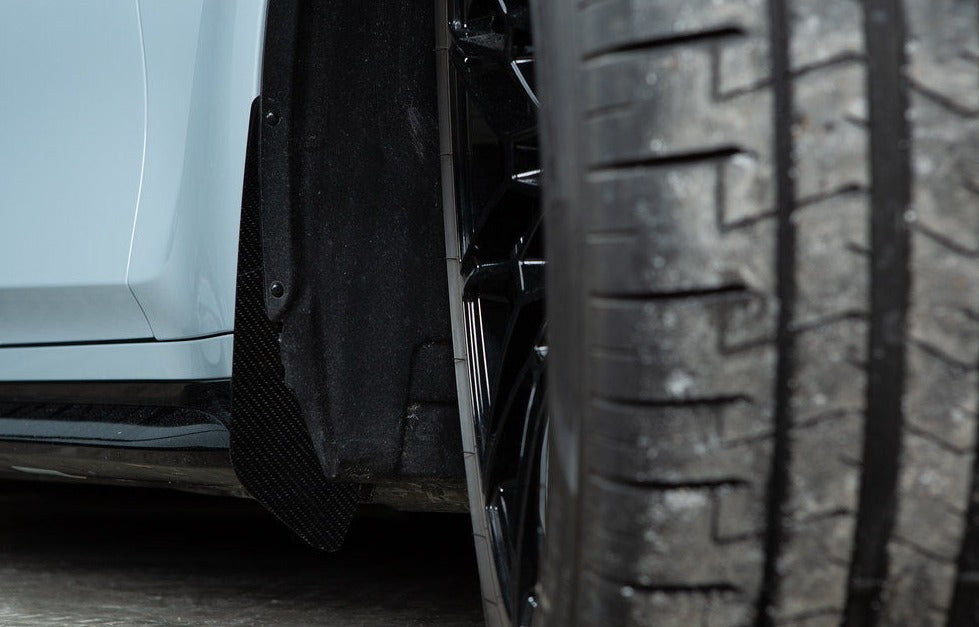 AutoTecknic G8X M3 / M4 Carbon Fiber Front Splash Guard Set-Exterior-Silicon Valley Bimmer