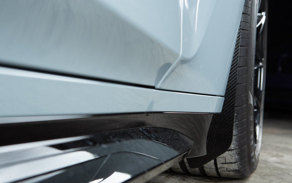 AutoTecknic G8X M3 / M4 Carbon Fiber Front Splash Guard Set-Exterior-Silicon Valley Bimmer