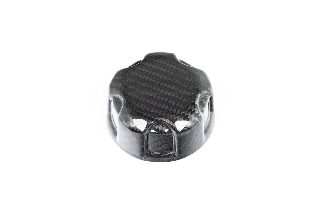 AutoTecknic G8X M3 / M4 Dry Carbon Charge Cooler Tank Cap Cover-Exterior-Silicon Valley Bimmer