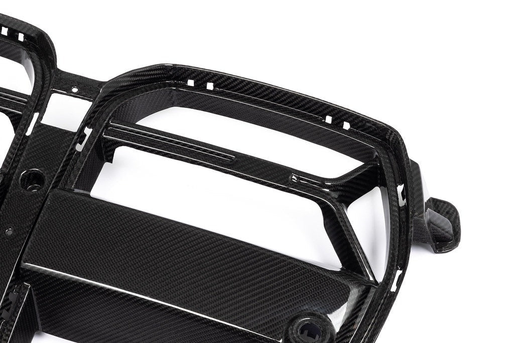AutoTecknic G8X M3 / M4 Dry Carbon Competizione GT4 Front Grille-Exterior-Silicon Valley Bimmer