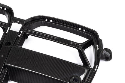 AutoTecknic G8X M3 / M4 Dry Carbon Competizione GT4 Front Grille-Exterior-Silicon Valley Bimmer