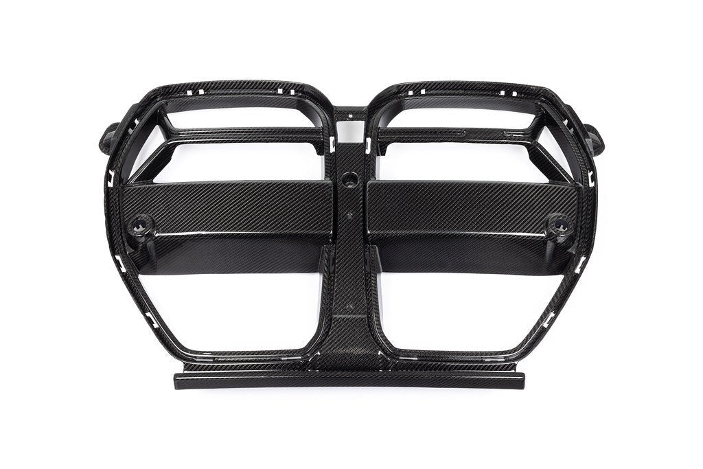 AutoTecknic G8X M3 / M4 Dry Carbon Competizione GT4 Front Grille-Exterior-Silicon Valley Bimmer