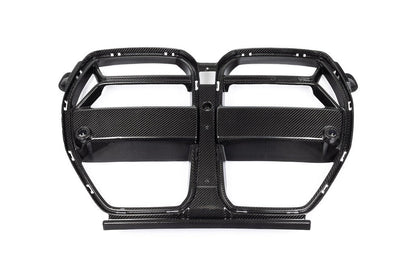 AutoTecknic G8X M3 / M4 Dry Carbon Competizione GT4 Front Grille-Exterior-Silicon Valley Bimmer