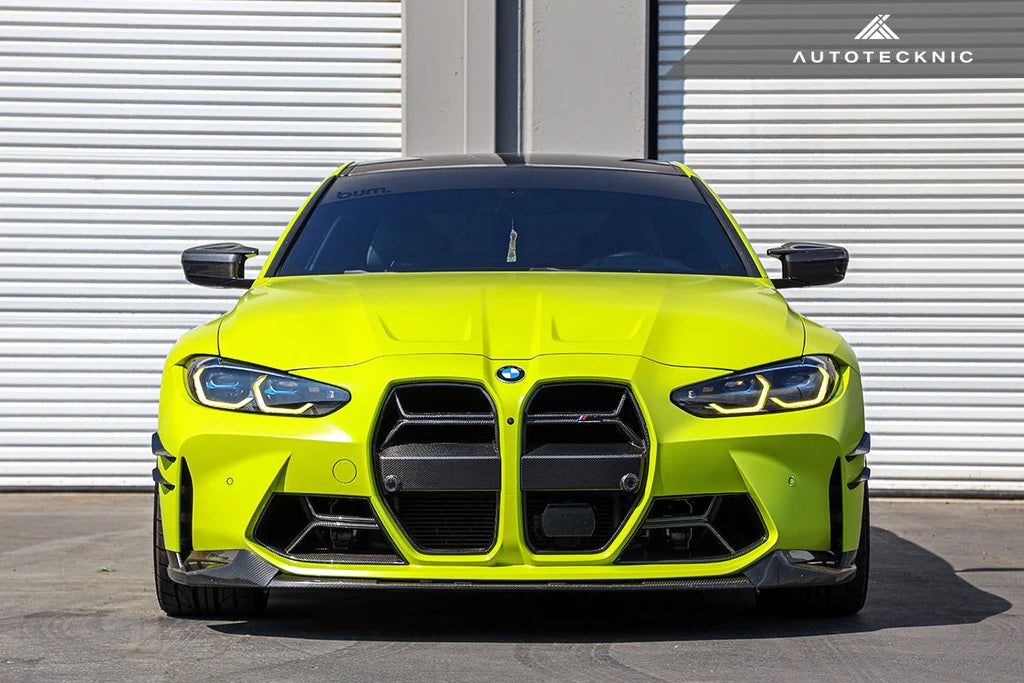 AutoTecknic G8X M3 / M4 Dry Carbon Competizione GT4 Front Grille-Exterior-Silicon Valley Bimmer