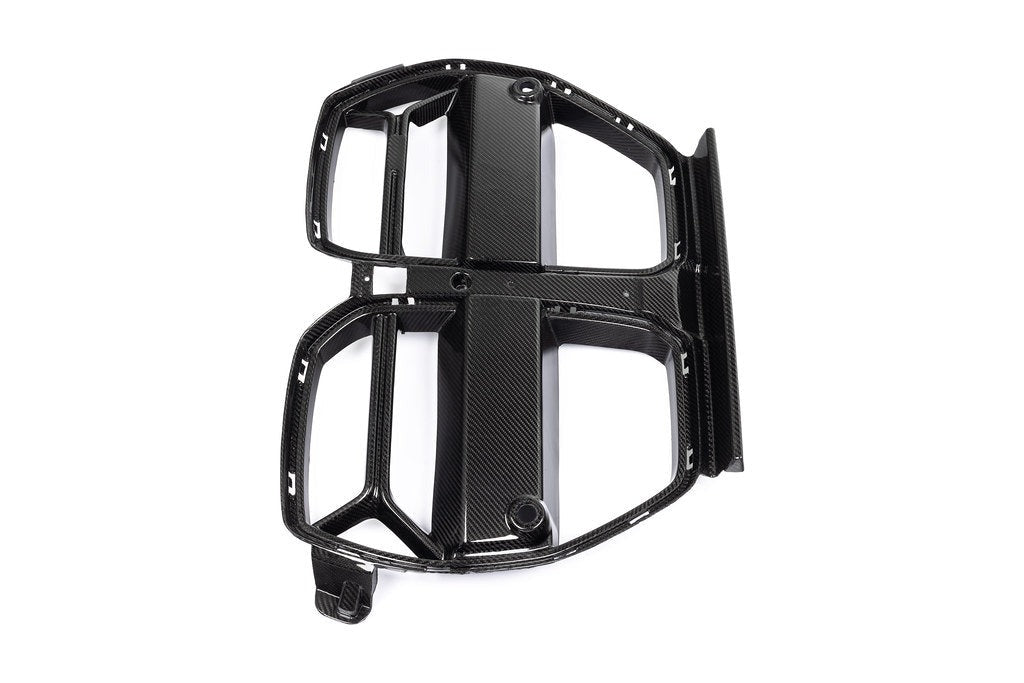 AutoTecknic G8X M3 / M4 Dry Carbon Competizione GT4 Front Grille-Exterior-Silicon Valley Bimmer