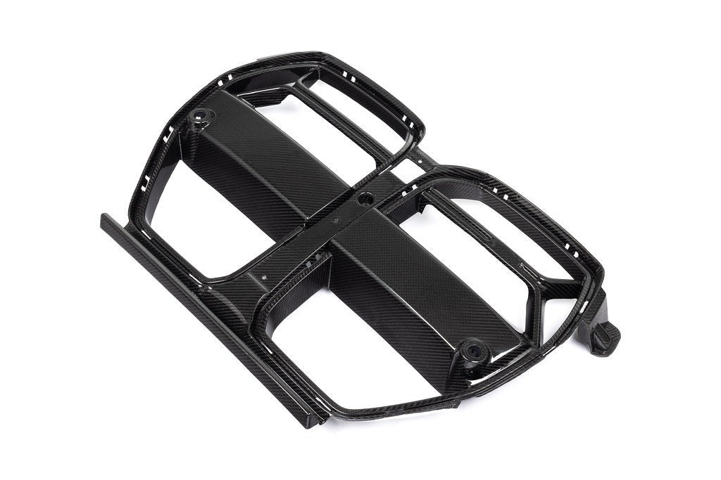 AutoTecknic G8X M3 / M4 Dry Carbon Competizione GT4 Front Grille-Exterior-Silicon Valley Bimmer