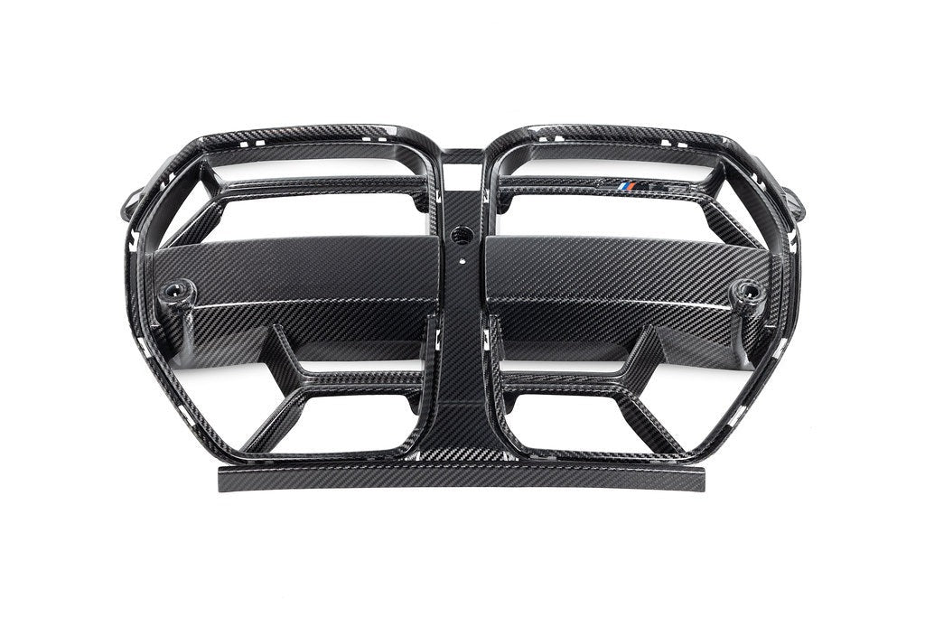AutoTecknic G8X M3 / M4 Dry Carbon Competizione Sport Front Grille-Exterior-Silicon Valley Bimmer