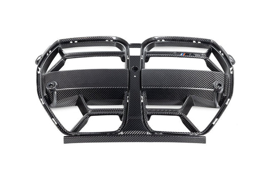 AutoTecknic G8X M3 / M4 Dry Carbon Competizione Sport Front Grille-Exterior-Silicon Valley Bimmer