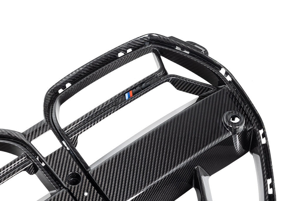AutoTecknic G8X M3 / M4 Dry Carbon Competizione Sport Front Grille-Exterior-Silicon Valley Bimmer