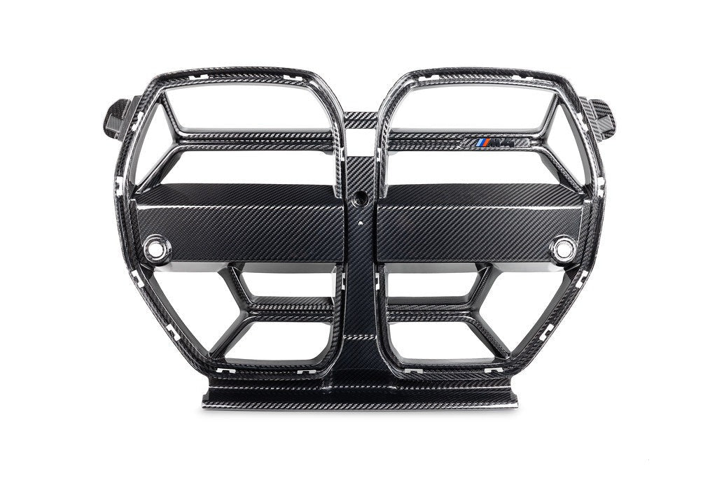 AutoTecknic G8X M3 / M4 Dry Carbon Competizione Sport Front Grille-Exterior-Silicon Valley Bimmer