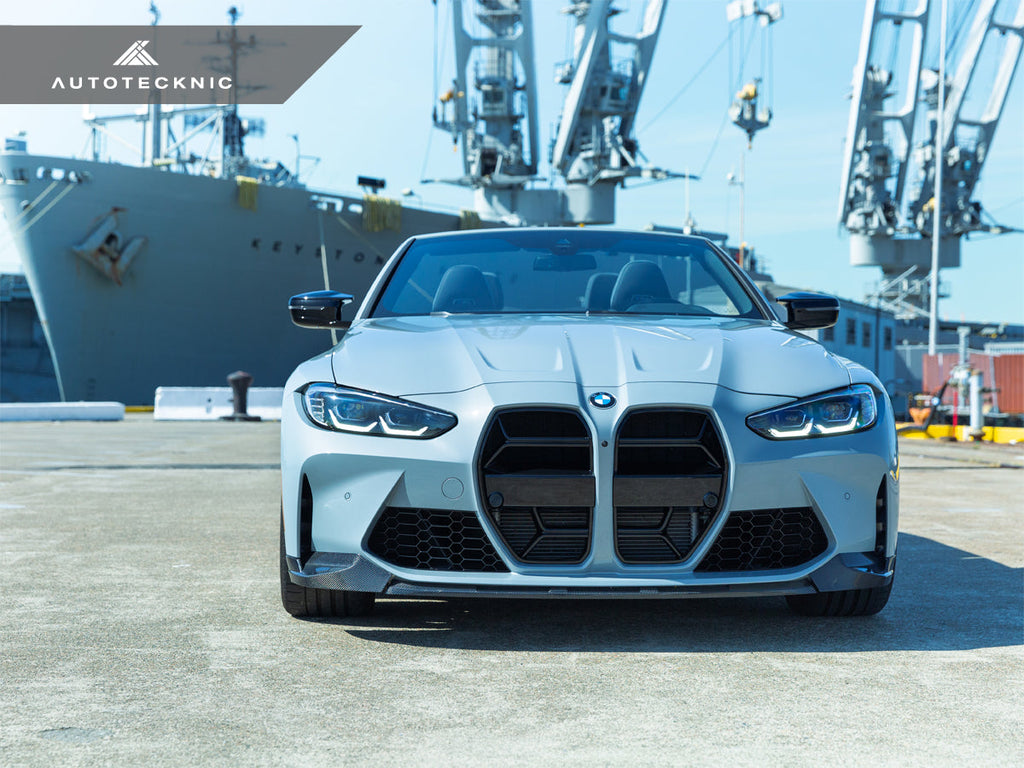 AutoTecknic G8X M3 / M4 Dry Carbon Competizione Sport Front Grille-Exterior-Silicon Valley Bimmer