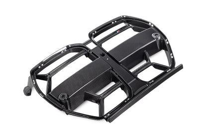 AutoTecknic G8X M3 / M4 Dry Carbon Competizione Sport Front Grille-Exterior-Silicon Valley Bimmer
