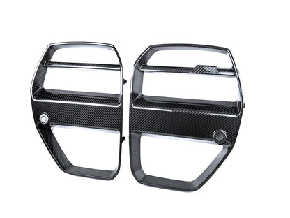 AutoTecknic G8X M3 / M4 Dry Carbon Motorsport V1 Front Grille-Exterior-Silicon Valley Bimmer