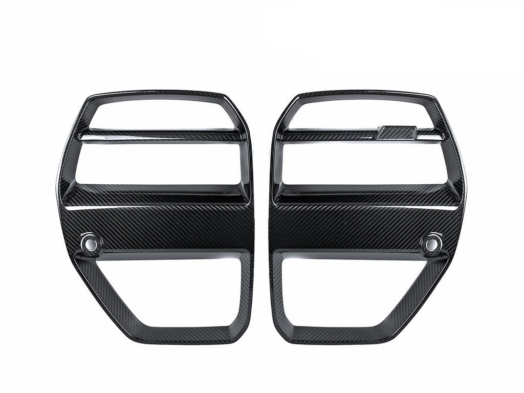 AutoTecknic G8X M3 / M4 Dry Carbon Motorsport V1 Front Grille-Exterior-Silicon Valley Bimmer