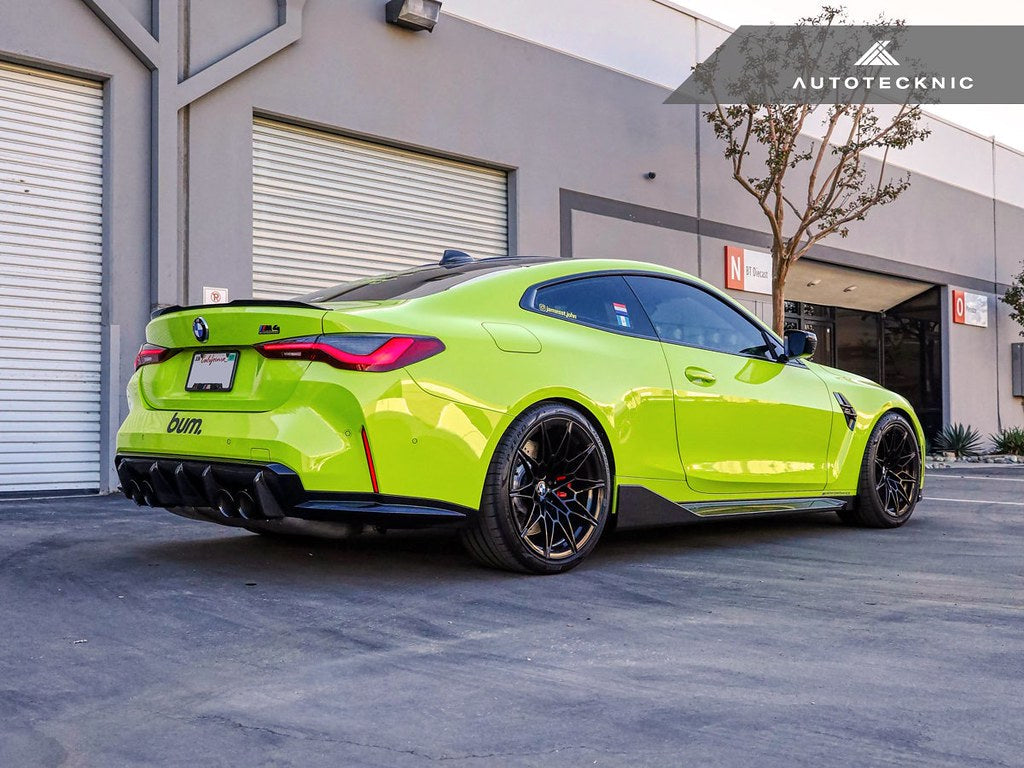 AutoTecknic G8X M3 / M4 Dry Carbon Performante Rear Diffuser-Exterior-Silicon Valley Bimmer