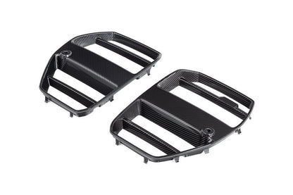 AutoTecknic G8X M3 / M4 Dry Carbon Podium V1 Front Grille-Exterior-Silicon Valley Bimmer