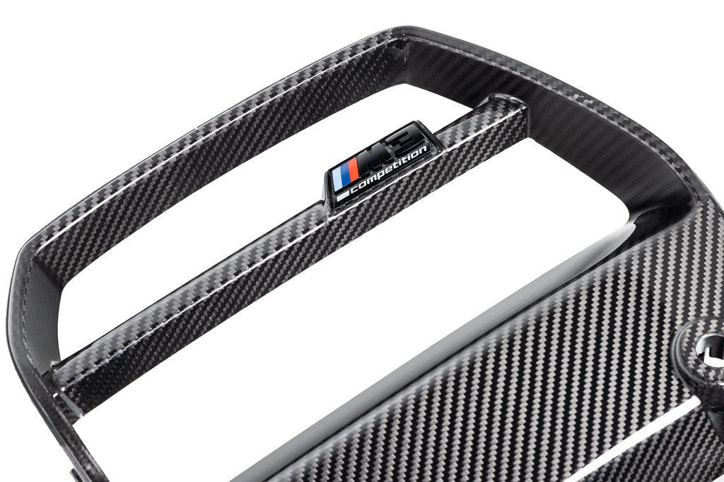 AutoTecknic G8X M3 / M4 Dry Carbon Podium V1 Front Grille-Exterior-Silicon Valley Bimmer