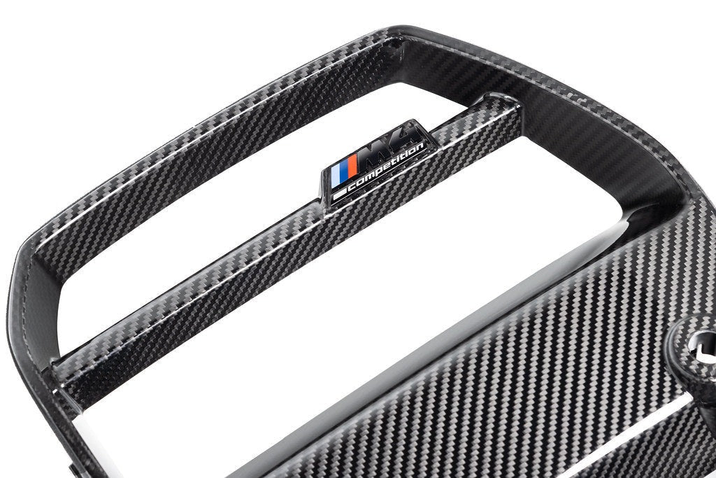 AutoTecknic G8X M3 / M4 Dry Carbon Podium V1 Front Grille-Exterior-Silicon Valley Bimmer
