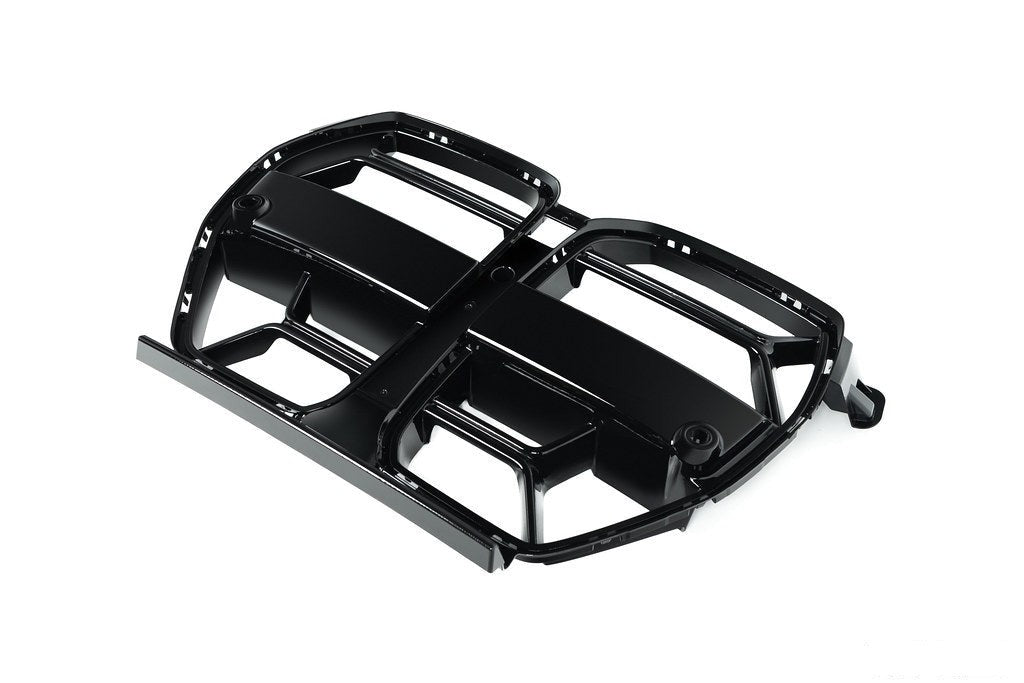 AutoTecknic G8X M3 / M4 Gloss Black Competizione Sport Front Grille-Exterior-Silicon Valley Bimmer