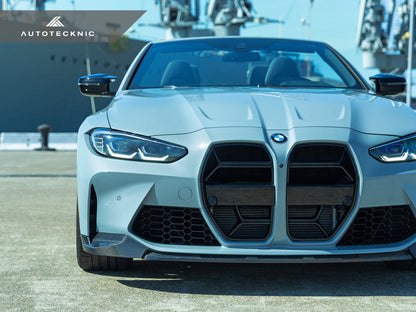 AutoTecknic G8X M3 / M4 Gloss Black Competizione Sport Front Grille-Exterior-Silicon Valley Bimmer