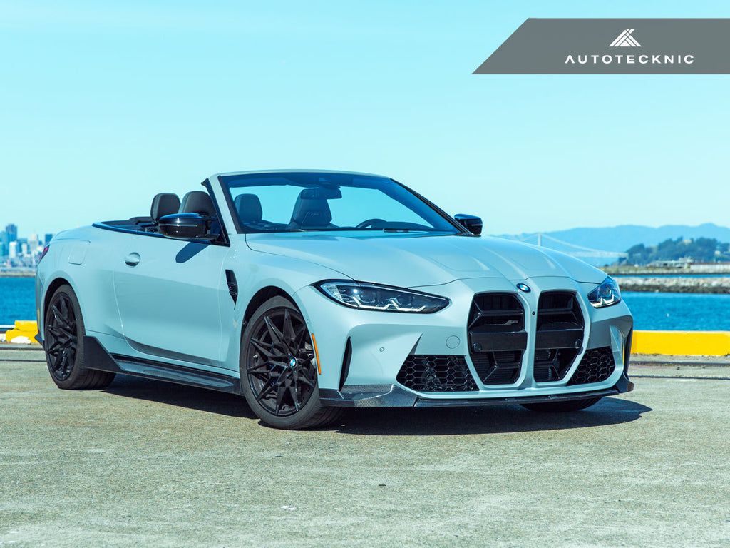 AutoTecknic G8X M3 / M4 Gloss Black Competizione Sport Front Grille-Exterior-Silicon Valley Bimmer