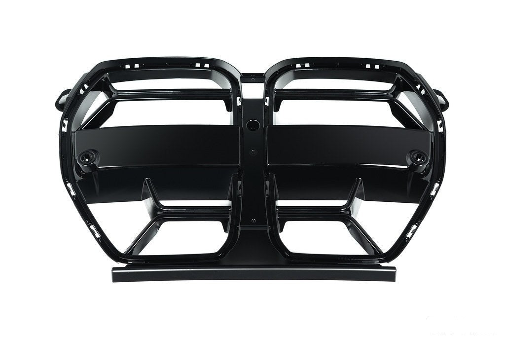 AutoTecknic G8X M3 / M4 Gloss Black Competizione Sport Front Grille-Exterior-Silicon Valley Bimmer